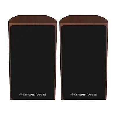Cerwin-Vega La14E 110-Watt-Peak La Series La14 Passive Bookshelf Speaker Set Wit