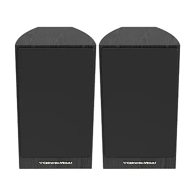 Cerwin-Vega La165B 150-Watt-Peak La165 Powered Bookshelf Speaker Set With 6.5-In