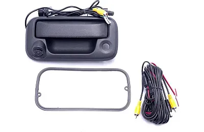 Crux Backup Camera For Select 2004-Up Ford Trucks-Tailgate Handl