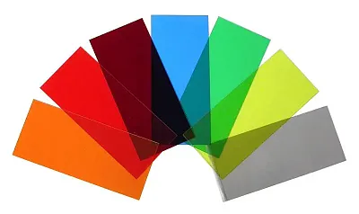 Barjan Cfw-Pur 3 5.3&quot;X 2.3&quot; Sheets Of Red Film For Making Purple