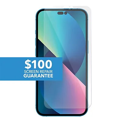 Cellhelmet Temp-I14-Pro-100 Tempered Glass With $100 Coverage (Iphone 14 Pro)