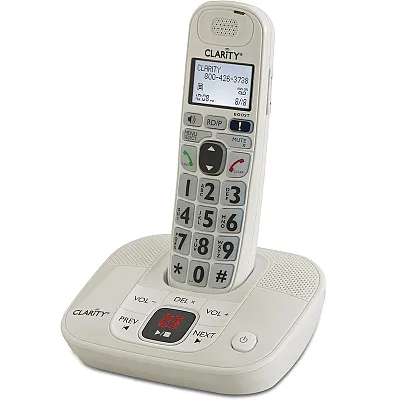 Clarity D712 30dB Amplified Cordless Phone 53712.000