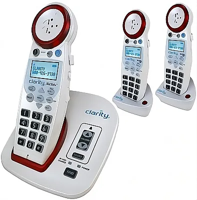 Clarity Professional XLC3.4+ Amplified Phone with (2) Extra Handsets XLC3.4_-KI