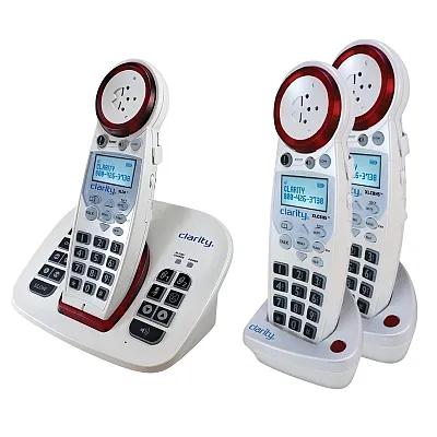 Clarity Xlc8 Amplified Cordless Speakerphone With (2) Expansion Handsets Xlc8-K