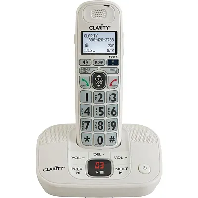 Clarity 53714 Dect 6.0 Amplified Cordless Phone With Digital Ans