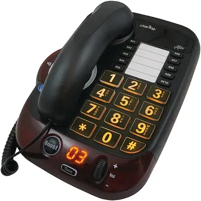 Clarity 54005.001 Alto(Tm) Amplified Corded Phone