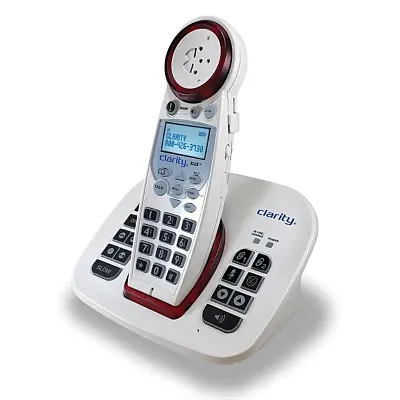 Clarity 59865.001 Xlc8 Dect 6.0 Amplified Cordless Phone With Slow Talk, Call Bl