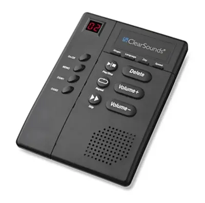 Clearsounds Digital Amplified Answering Machine With Slow Speech