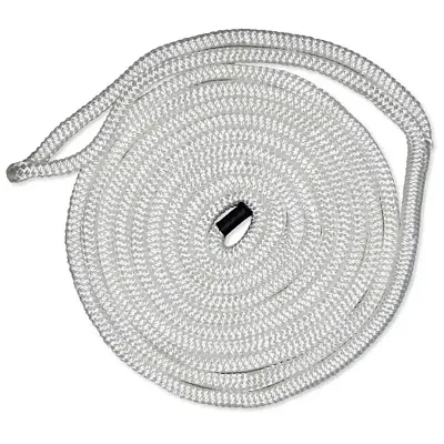 CMP GROUP CDL1215WH 1/2In-15Ft Dblbrd Cmp Dockline Wht