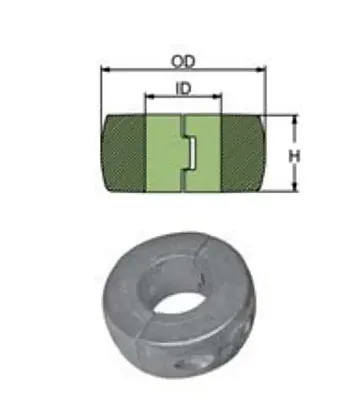 CMP GROUP CMC02AL Limited Clearance Shaft Cmc-2 (7/8'
