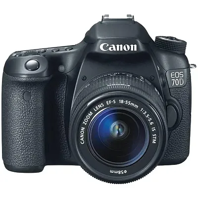 Canon 8469B016 20.2 Megapixel Eos 70D Digital Slr Camera Kit (Wi