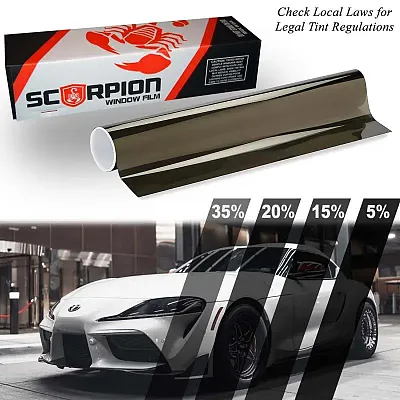 Scorpion Window Tint Carbon Plus Series 2-Ply 15% 24??? X 100??? Roll