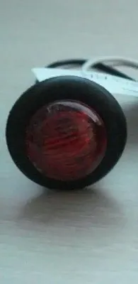 CREATIVE PRO 003183RR 3/$&#039; Bullet Light Red Lens Red Le