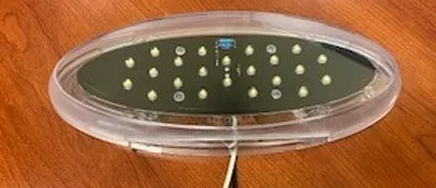 CREATIVE PRO 00385W Led Surf Mnt Bu Lght Clr Lns Wht Le