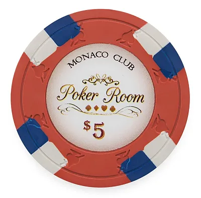 Monaco Club Poker Chips 13 5 Gram 25 Pack CPMO-5