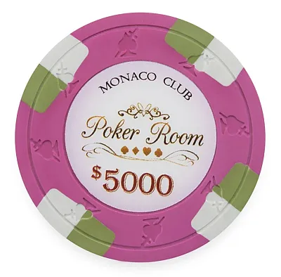 Monaco Club Poker Chips 13 5 Gram 25 Pack CPMO-5000
