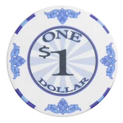 Scroll Ceramic Poker Chips 10 Gram 25 Pack CPSC-1