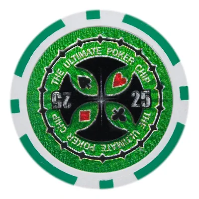 The Ultimate Poker Chips 14 Gram 25 Pack CPUP-25