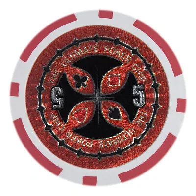 The Ultimate Poker Chips 14 Gram 25 Pack CPUP-5