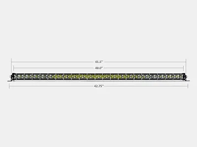 CALI RAISED CR2315 42' Combo Single Row