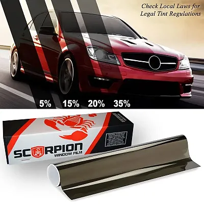 Scorpion Window Tint Carbon Series Dual-Ply 35% 24??? X 100??? Roll