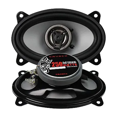Crunch 4X6&quot; Coaxial Speaker 250W Max