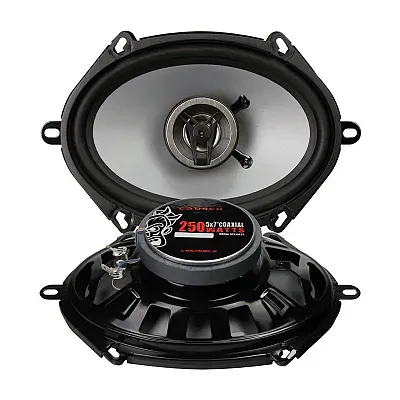 Crunch 5X7&quot;-6X8&quot; Coaxial Speaker 250W Max