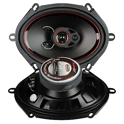 Audiopipe Speaker 5X7&quot; 3-Way (Pair) 250 Watt Pp Cone