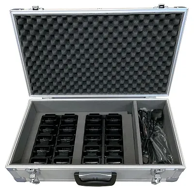 Contacta RF-DC20 20 Bay Charger Case for RF Receivers & Transmitters RF-DC20