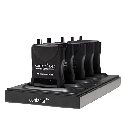 Contacta RX30 5 Bay Charging Station with Power Supply RX30-DC5-PS
