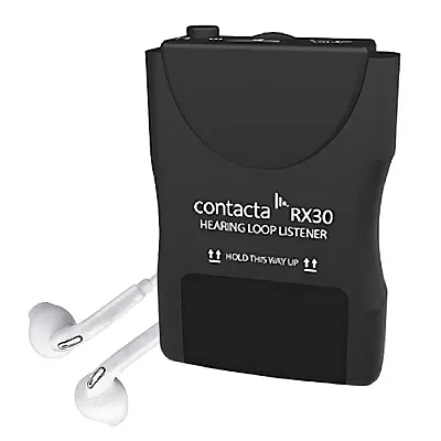 Contacta RX30 Loop Listener with Earbuds RX30-EB