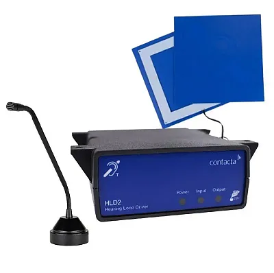 Contacta HLD2 Window Mounted Loop Amplifier + M300 microphone SUPA-M300-WM