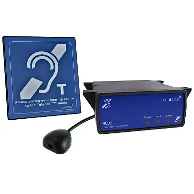 Contacta HLD2 Over Counter Loop Amplifier + M70 microphone SUPA-M70