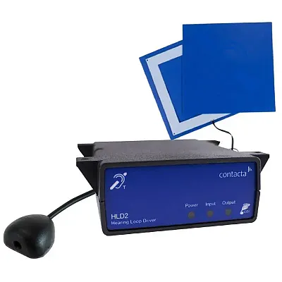 Contacta HLD2 Window Mounted Loop Amplifier + M70 microphone SUPA-M70-WM