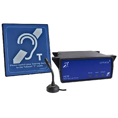 Contacta HLD2 Over Counter Loop Amplifier + M73 microphone SUPA-M73