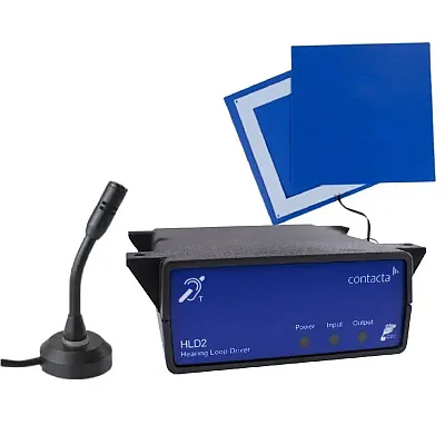 Contacta HLD2 Window Mounted Loop Amplifier + M73 microphone SUPA-M73-WM
