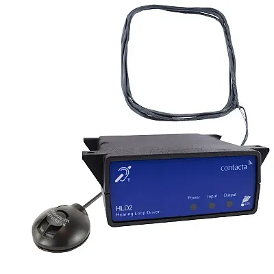 Contacta HLD2 Under Counter Loop Amplifier + PL21 microphone SUPA-PL21-UCA