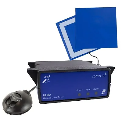 Contacta HLD2 Window Mounted Loop Amplifier + PL21 microphone SUPA-PL21-WM