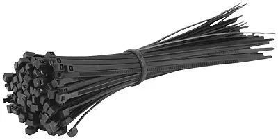Xscorpion (Ct4.1)Wire Ties 4" Black 1000 Pcs Per Bag