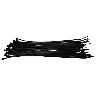 Wire Ties 4&quot; Black Nippon 100Pcs