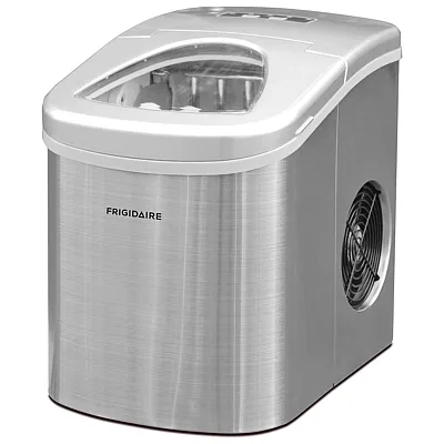 Frigidaire Efic117-Ss Stainless Steel Countertop Ice Maker, 26 Lbs. Per Day