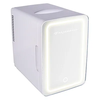 Frigidaire Efmis170_B-White 6.5-L 9-Can Mini Portable Personal Fridge With Light