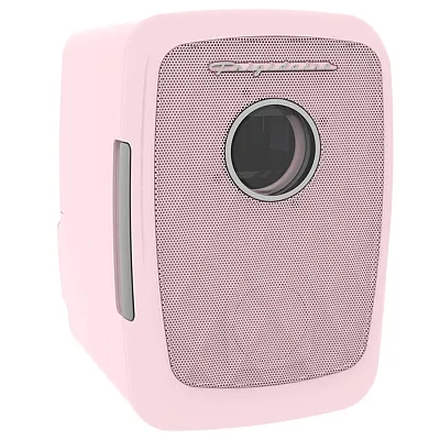 Frigidaire Efmis176-Pink 0.14-Cu. Ft. Mini Fridge With Bluetooth Speaker Grille
