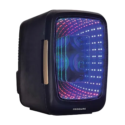 Frigidaire Efmis179-Stealth-Cp4 6-Can Retro Gaming Light-Up Portable Beverage Mi