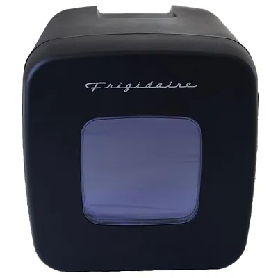 Frigidaire Efmis351-Black-6Com_Cp2 12-Can Retro Personal Mini Fridge, Black