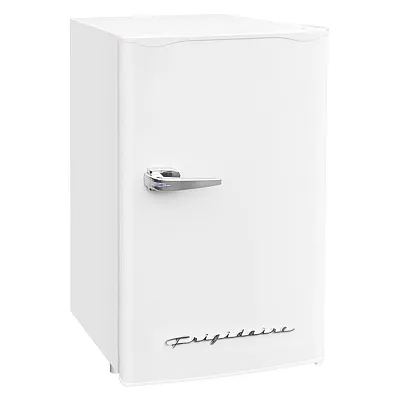 Frigidaire Efr331-B-White 3.2-Cu.-Ft. 65-Watt Eraser-Board Door Retro Compact Fr