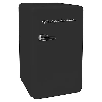 Frigidaire Efr372-B-Black 3.2-Cu.-Ft. 60-Watt Retro Compact Refrigerator (Black)