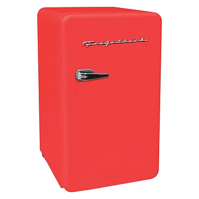 Frigidaire Efr372-B-Red 3.2-Cu.-Ft. 60-Watt Retro Compact Refrigerator (Red)