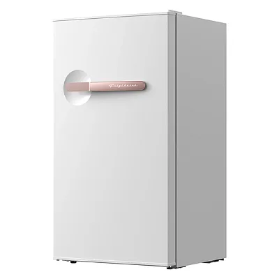 Frigidaire Efr397-Rgwhite 3.2-Cu. Ft. Retro Bar Refrigerator (Rose Gold/White)