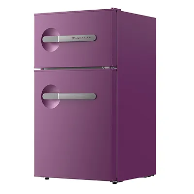 Frigidaire Efr925-Plum 3.1-Cu. Ft 2-Door Retro Bar Refrigerator, Side Bottle Ope